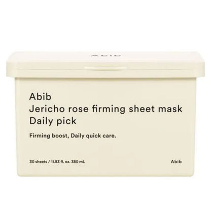 Abib Abib Jericho Rose Firming Sheet Mask Daily Pick Ujędrniająca maska w płachcie - 30 sztuk