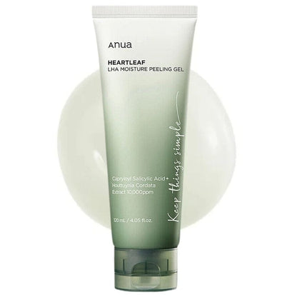 Anua Anua Heartleaf Łagodny peeling z kwasem LHA - 120 ml