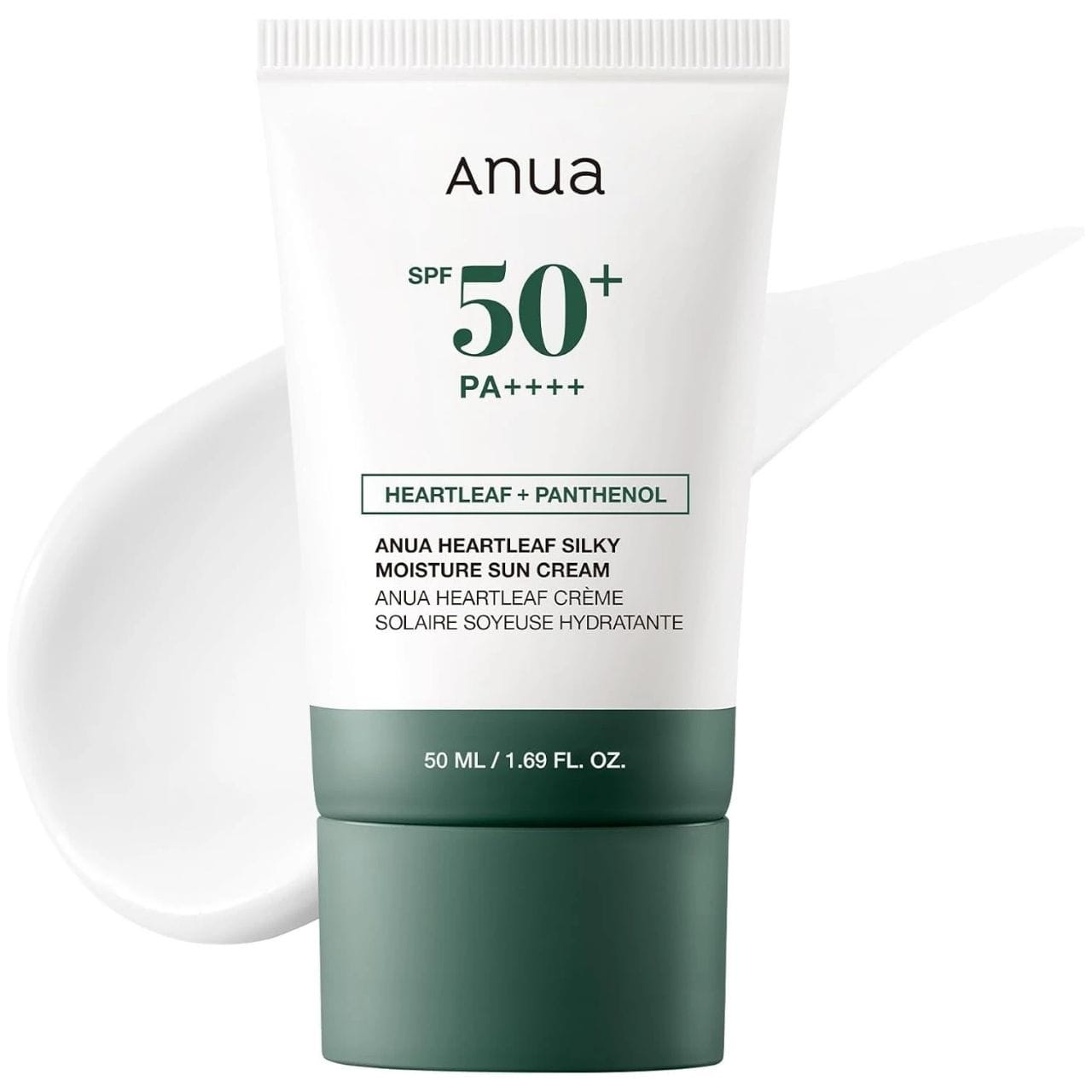 Anua Anua Heartleaf SPF50+ Nawilżający krem przeciwsłoneczny - 50 ml