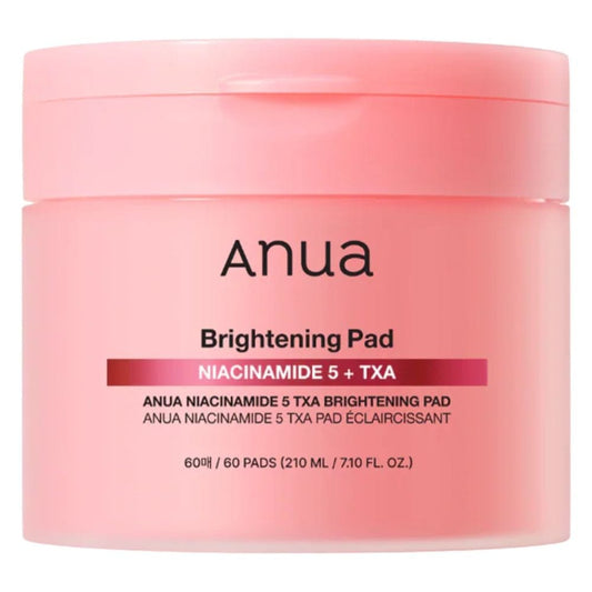 Anua Anua Niacinamide 5 + TXA Rozjaśniające płatki z tonikiem - 60 sztuk