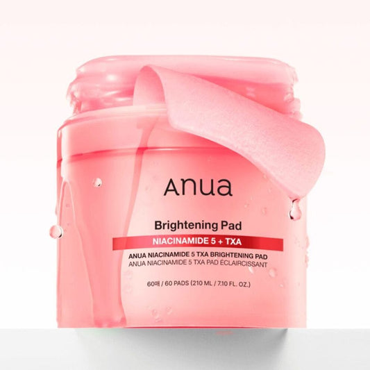 Anua Anua Niacinamide 5 + TXA Rozjaśniające płatki z tonikiem - 60 sztuk