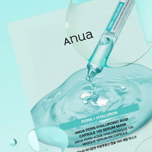 Anua Anua PDRN Hyaluronic 100 Serum Nawilżająca maska w płachcie - 1 sztuka