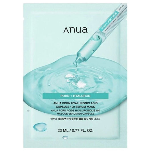 Anua Anua PDRN Hyaluronic 100 Serum Nawilżająca maska w płachcie - 1 sztuka