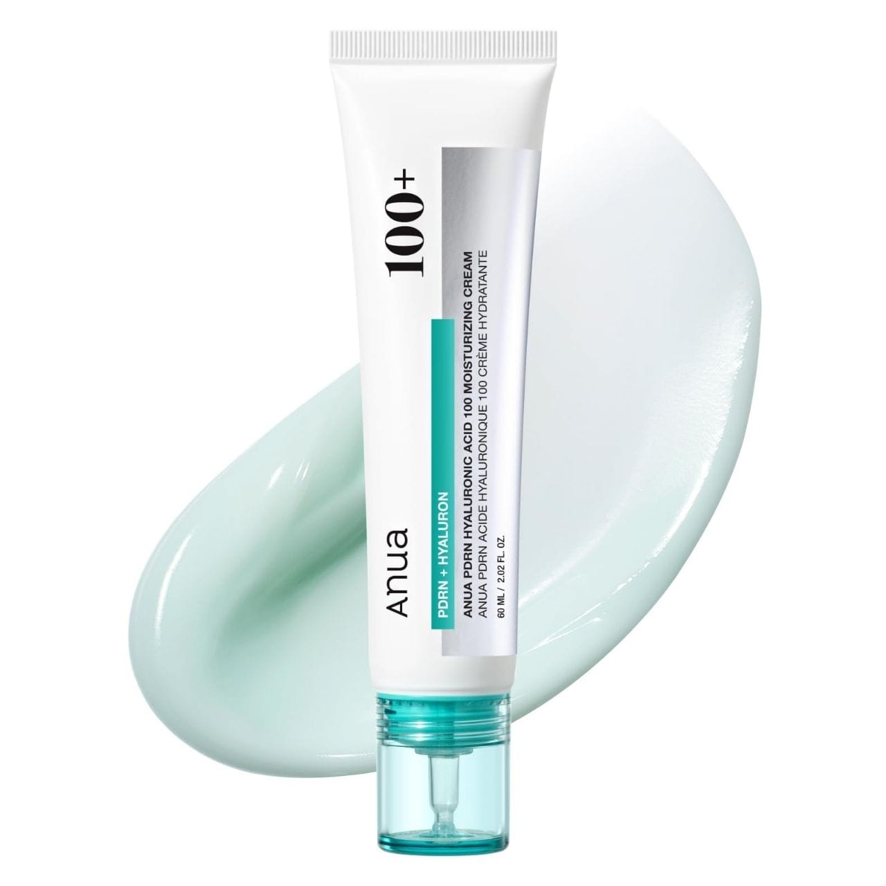 Anua Anua PDRN Hyaluronic Acid 100 Moisturizing Cream Nawilżający krem do twarzy - 60 ml