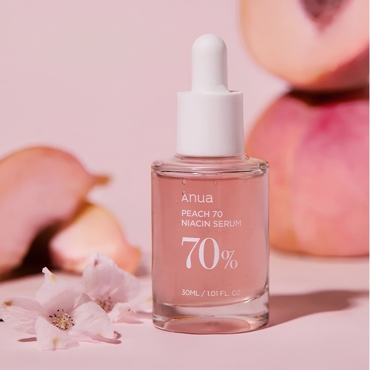 Anua Anua Serum rozjaśniające Peach 70% Niacinamide Serum - 30 ml