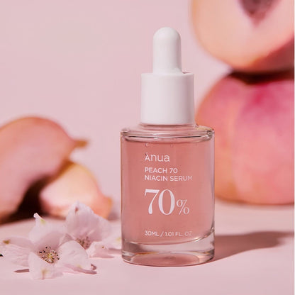 Anua Anua Serum rozjaśniające Peach 70% Niacinamide Serum - 30 ml