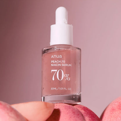Anua Anua Serum rozjaśniające Peach 70% Niacinamide Serum - 30 ml
