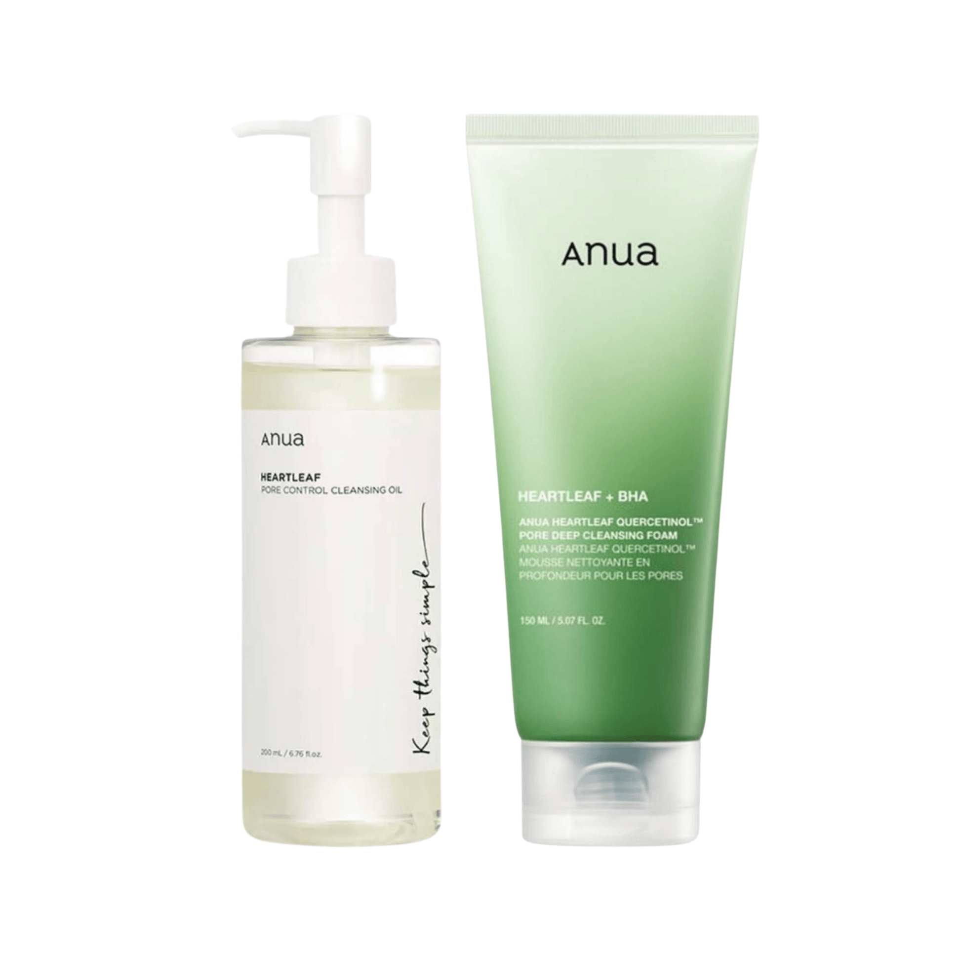 Anua Zestaw Double Cleansing Anua Heartleaf