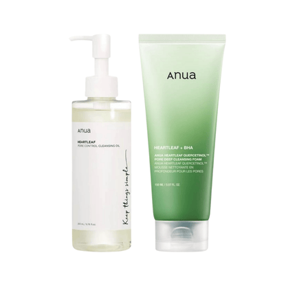 Anua Zestaw Double Cleansing Anua Heartleaf
