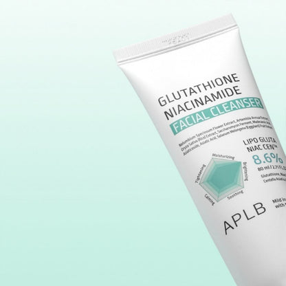APLB APLB Delikatny żel do twarzy z glutationem i niacynamidem - 80 ml