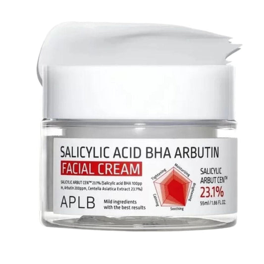 APLB APLB Krem z kwasem salicylowym BHA i arbutyną - 55 ml