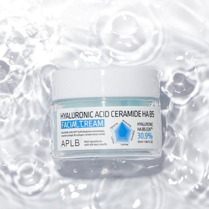 APLB APLB Nawilżający krem z kwasem hialuronowym i ceramidami - 55 ml