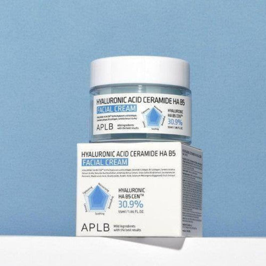 APLB APLB Nawilżający krem z kwasem hialuronowym i ceramidami - 55 ml
