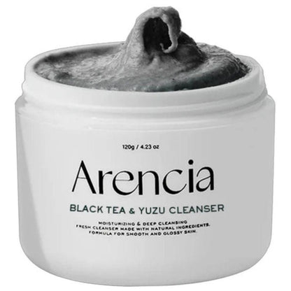 Arencia Arencia Black Tea Rice Mochi Rozjaśniająca pasta z czarną herbatą - 120 g