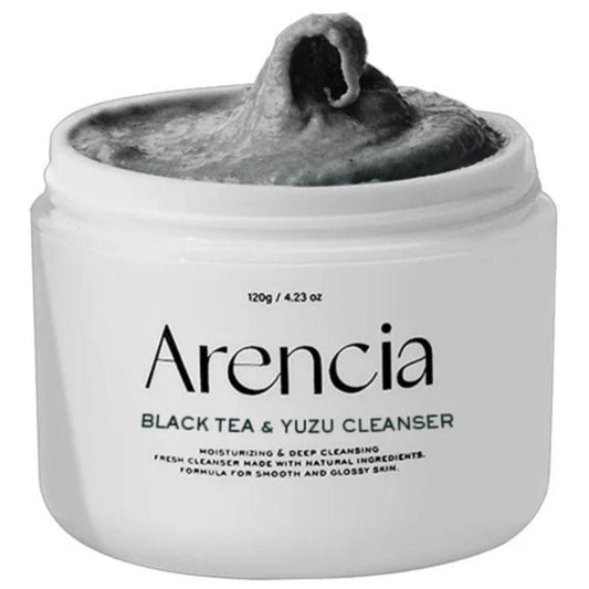 Arencia Arencia Black Tea Rice Mochi Rozjaśniająca pasta z czarną herbatą - 120 g
