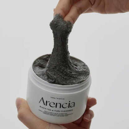 Arencia Arencia Black Tea Rice Mochi Rozjaśniająca pasta z czarną herbatą - 120 g
