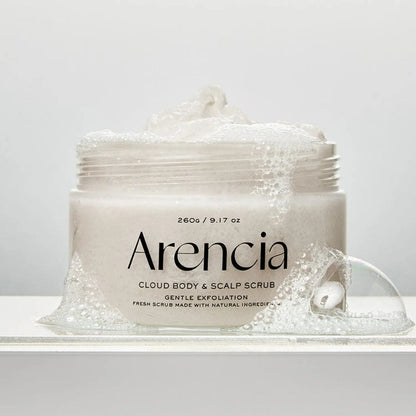 Arencia Arencia-FRESH CLOUD SCRUB WHITE TEA & NEROLI 260G