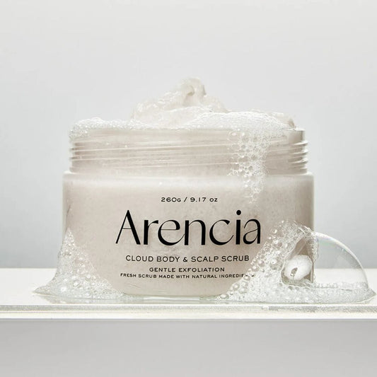 Arencia Arencia-FRESH CLOUD SCRUB WHITE TEA & NEROLI 260G