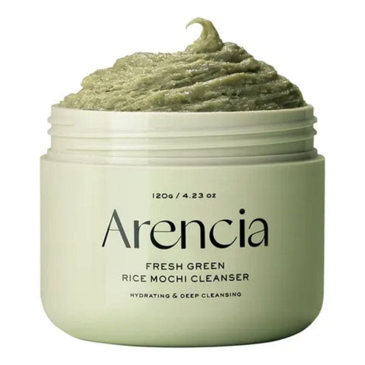 Arencia Arencia Fresh Green Rich Mochi Pasta oczyszczająca z zieloną herbatą - 120 g