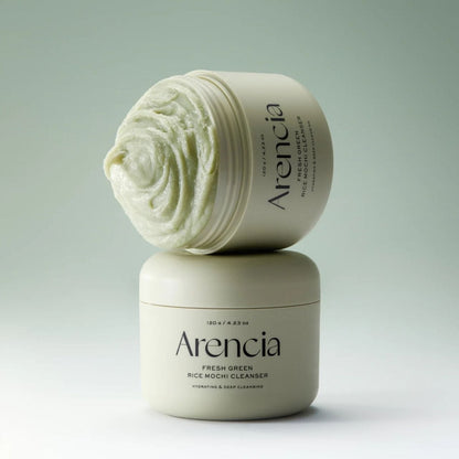 Arencia Arencia Fresh Green Rich Mochi Pasta oczyszczająca z zieloną herbatą - 120 g