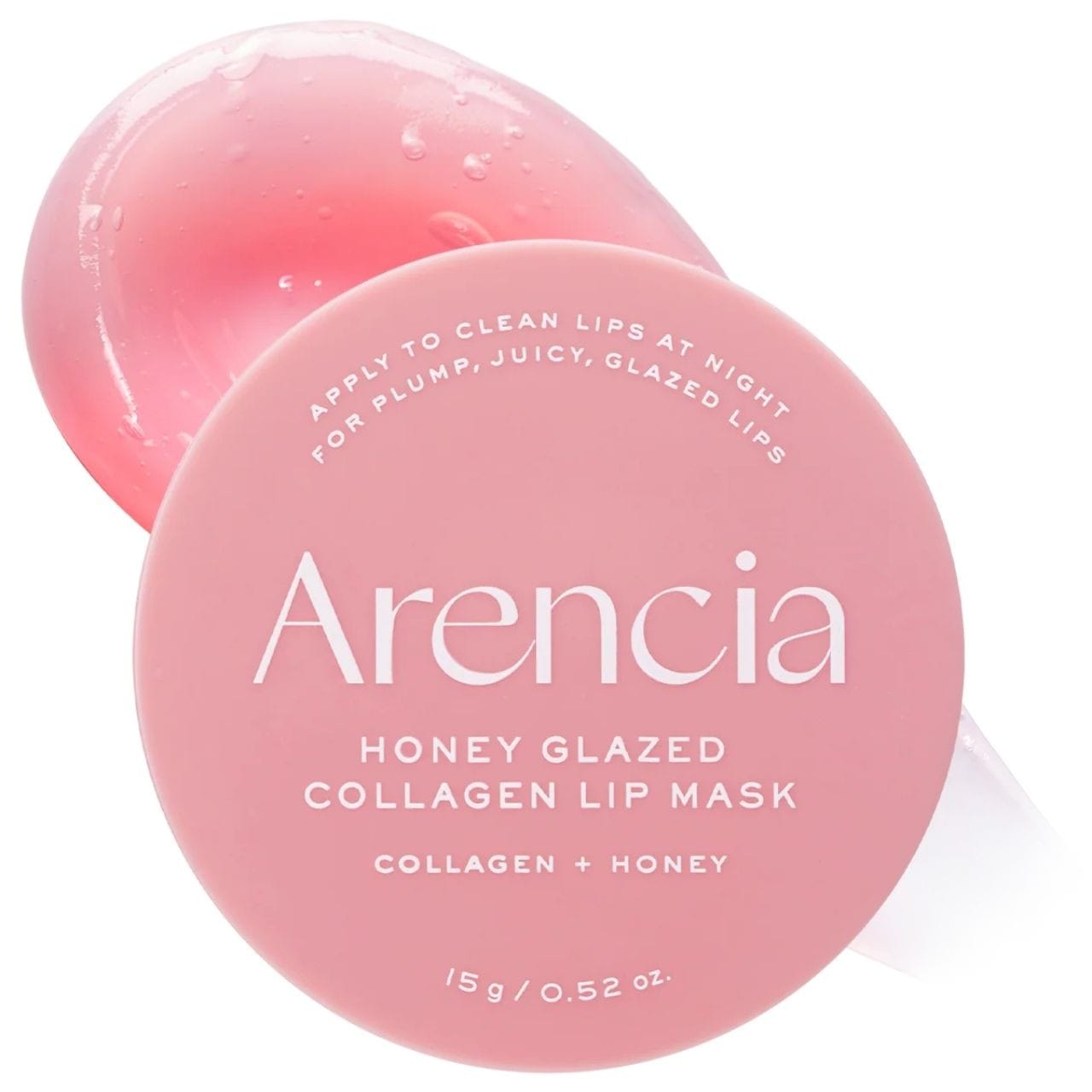 Arencia Arencia Honey Glazed Kolagenowa maska do ust z miodem - 15 g — Składniki i ocena