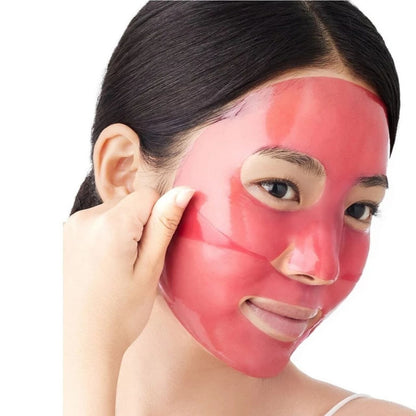 Arencia Arencia Red Collagen Jello Mask Hydrożelowa maska z kolagenem i peptydami - 4 sztuki