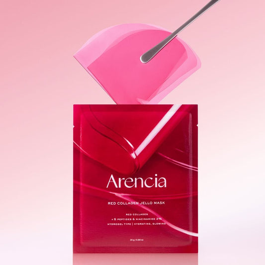Arencia Arencia Red Collagen Napinające maski w płachce - 4 sztuki