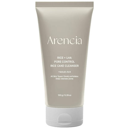 Arencia Arencia Rice + LHA Pore Control Rice Cake Cleanser Oczyszczająca pasta do mycia twarzy - 150 g
