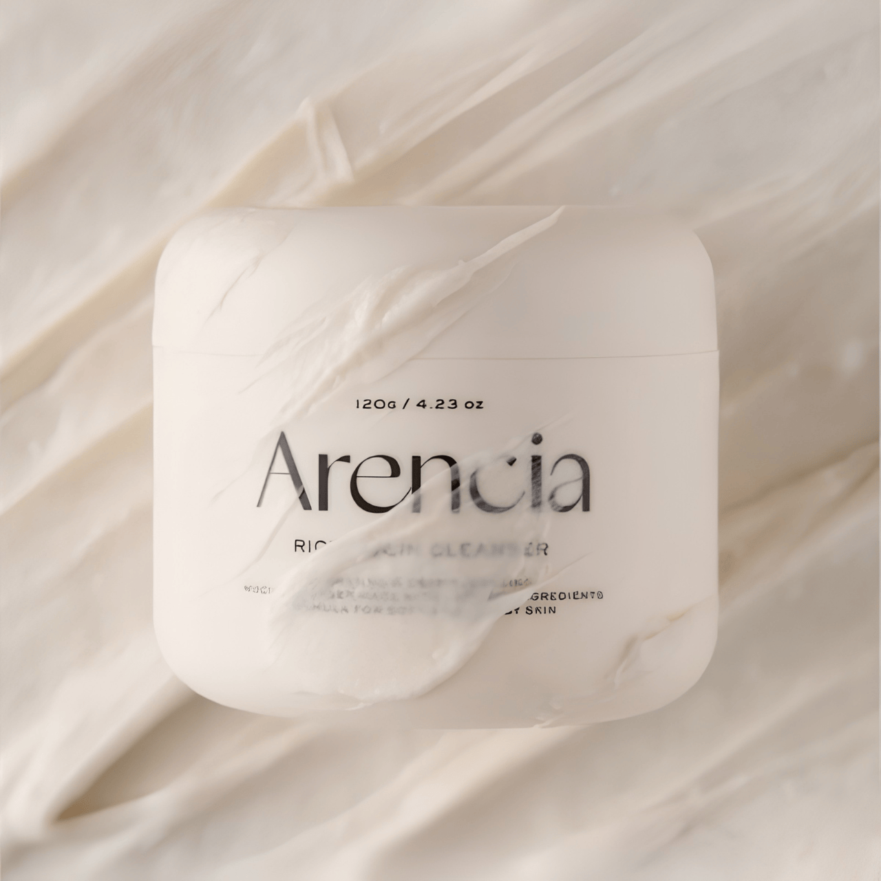 Arencia Arencia Rice Mucin Rozjaśniająca glinka z ryżem i niacynamidem - 120 g
