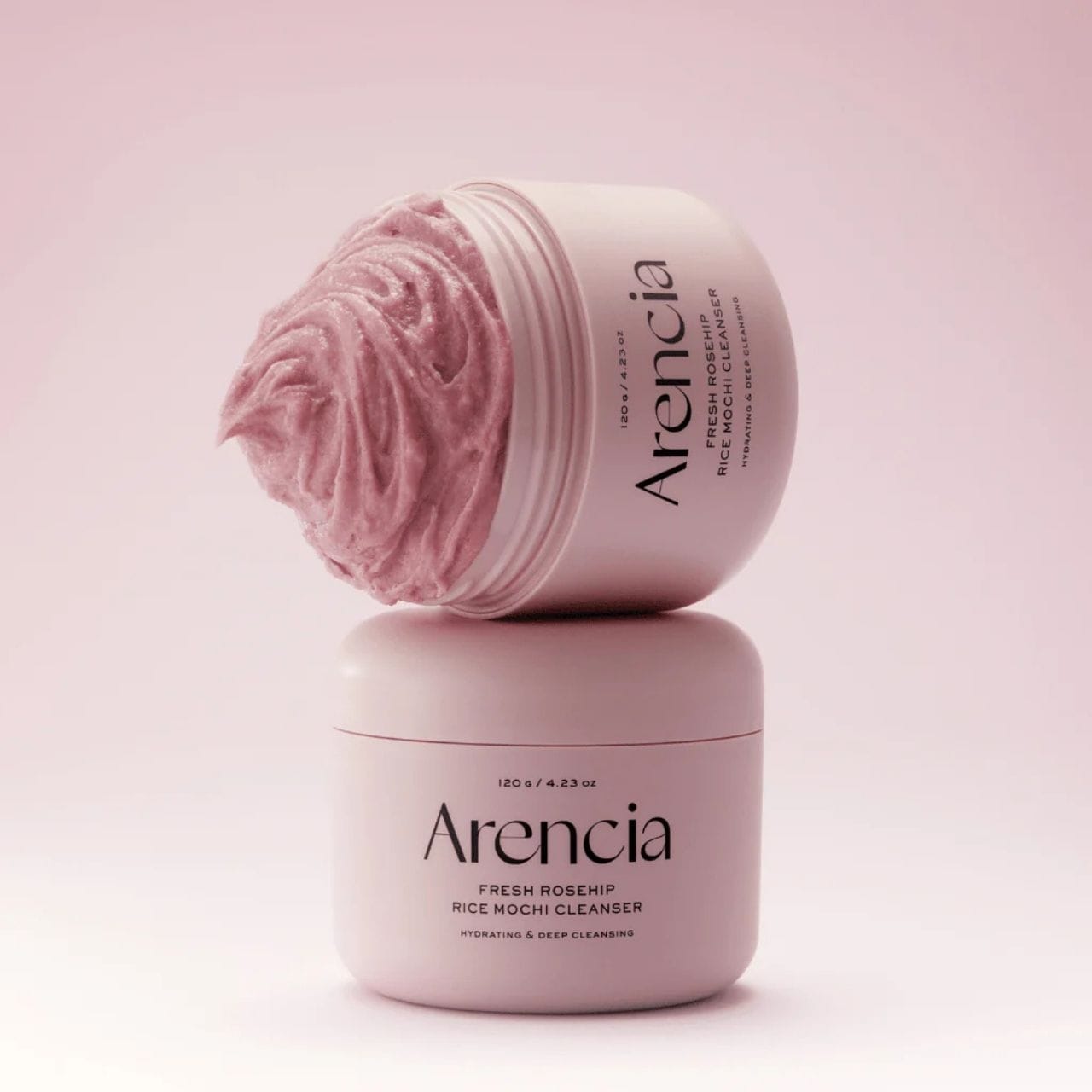 Arencia Arencia Royal Rosehip Rice Mochi Rozświetlająca pasta oczyszczająca - 120 g