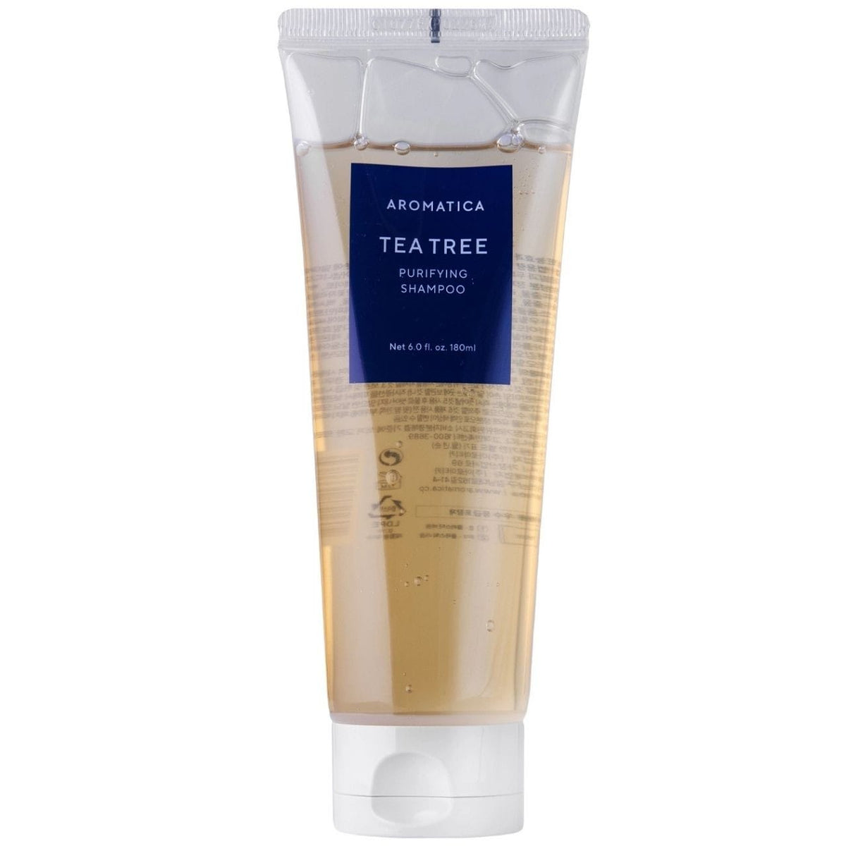 Aromatica Aromatica Oczyszczający szampon z olejkiem z drzewa herbacianego - 180 ml