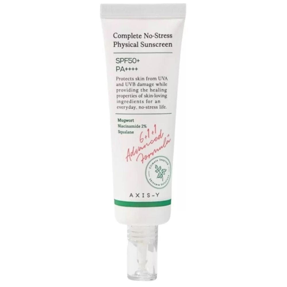 Axis-Y AXIS-Y Complete No-stress Krem przeciwsłoneczny SPF50+ - 50 ml — Inhaltsstoffe i ocena