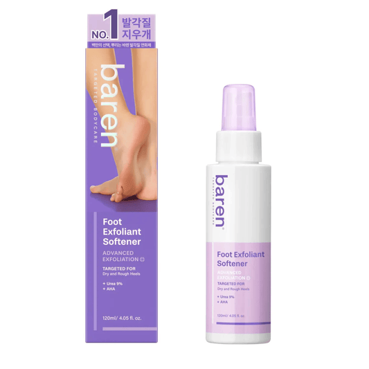 Baren Baren Callus Remover Peeling Foot Spray Zmiękczający spray do stóp - 100 ml
