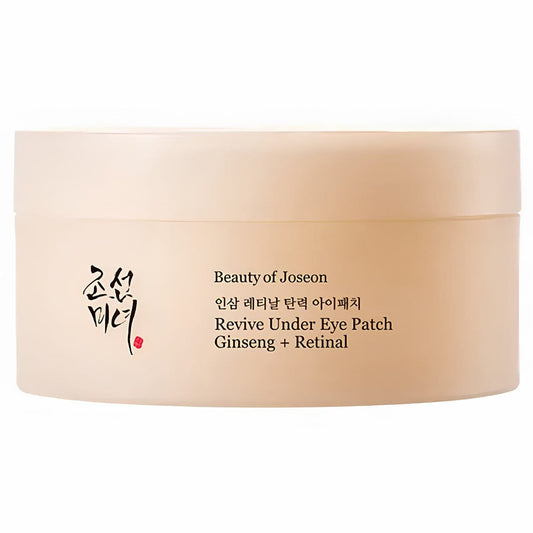 Beauty of Joseon Beauty of Joseon Ginseng + Retinal Ujędrniające Hydrożelowe płatki pod oczy - 60 sztuk