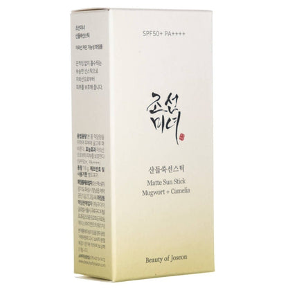 Beauty of Joseon Beauty of Joseon Sztyft przeciwsłoneczny Matte Sun Stick SPF50+ - 18 g