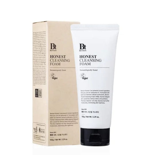 Benton Benton Delikatna pianka do twarzy Honest Cleansing Foam - 150 g