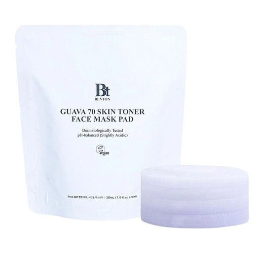 Benton Benton Guava 70 Skin Toner Face Mask Pad Nawilżające płatki tonizujące - 70 sztuk
