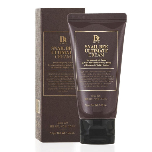 Benton Benton Rewitalizujący krem do twarzy Snail Bee Ultimate - 50 g