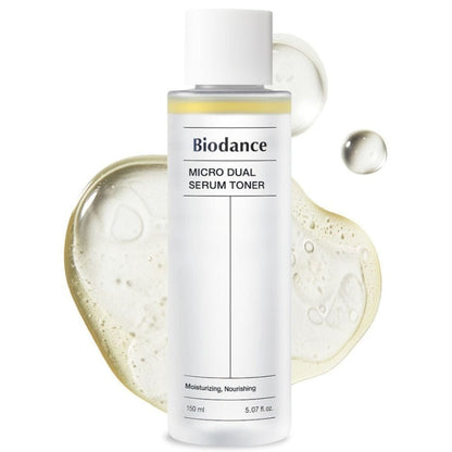 Biodance Biodance Micro Dual Serum Toner Dwufazowy tonik do twarzy - 150 ml