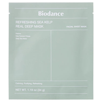 Biodance Biodance Refreshing Sea Kelp Maska nawilżająca z algami - 1 sztuka