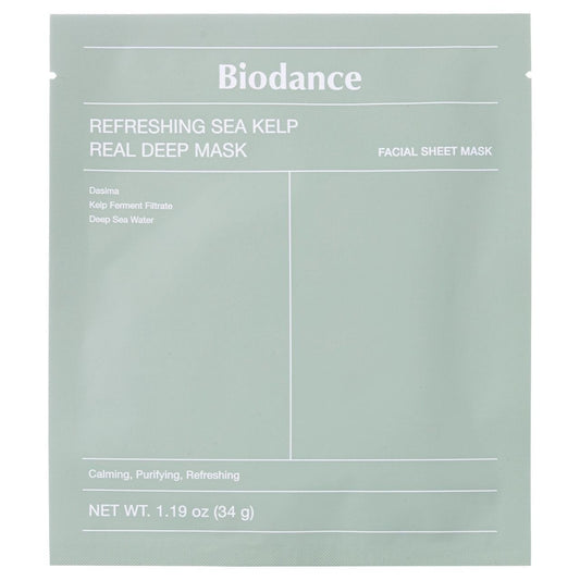 Biodance Biodance Refreshing Sea Kelp Maska nawilżająca z algami - 1 sztuka