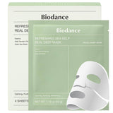 Biodance Refreshing Sea Kelp Maska nawilżajaca z algami - 4 sztuki