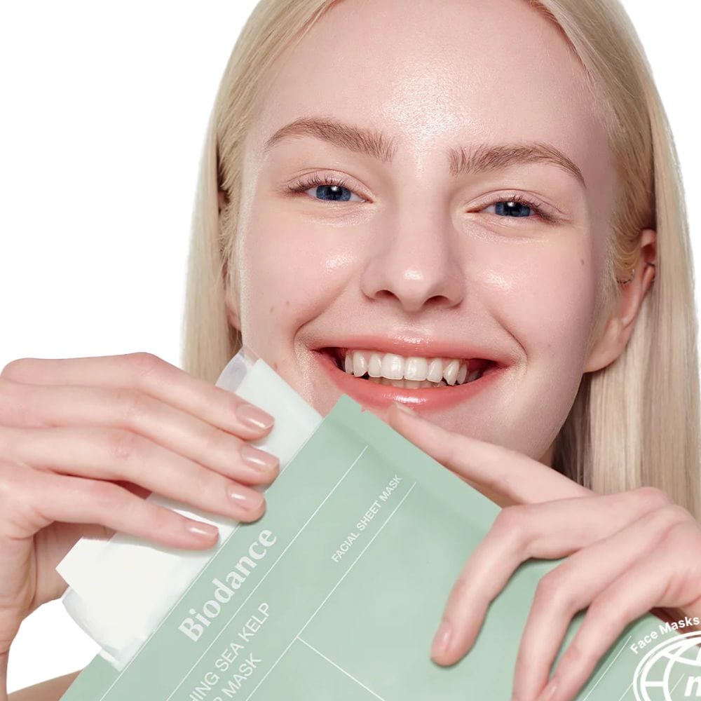 Biodance Biodance Refreshing Sea Kelp Nawilżająca maska do twarzy - 1 sztuka