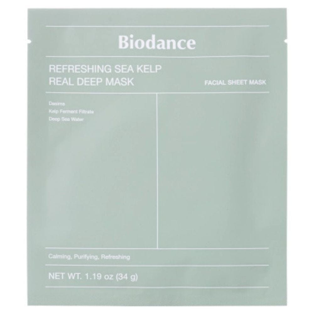 Biodance Biodance Refreshing Sea Kelp Nawilżająca maska do twarzy - 1 sztuka