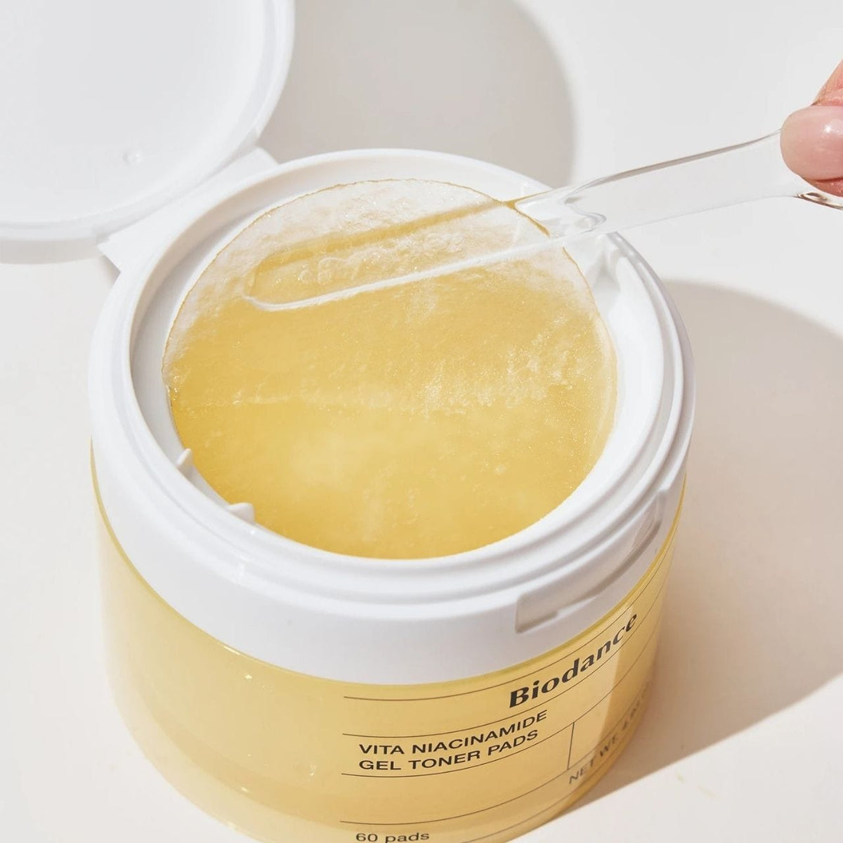 Biodance Biodance Vita Niacinamide Gel Żelowe płatki rozświetlające - 60 sztuk