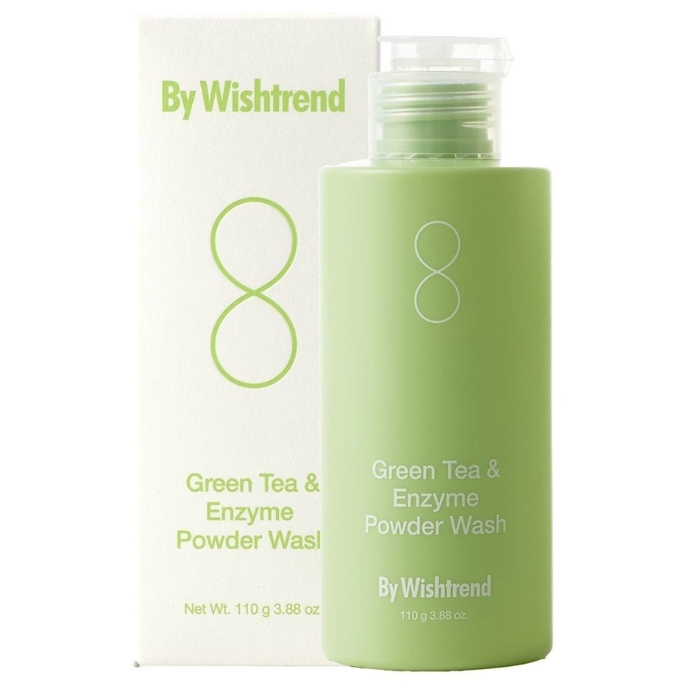 By Wishtrend By Wishtrend Łagodny puder myjący z zieloną herbatą - 110 g
