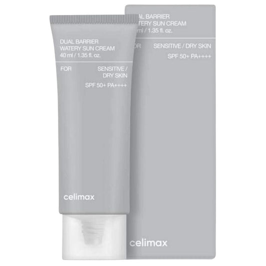 Celimax Celimax Dual Barrier Lekki krem nawilżający SPF50+ z ceramidami - 40 ml
