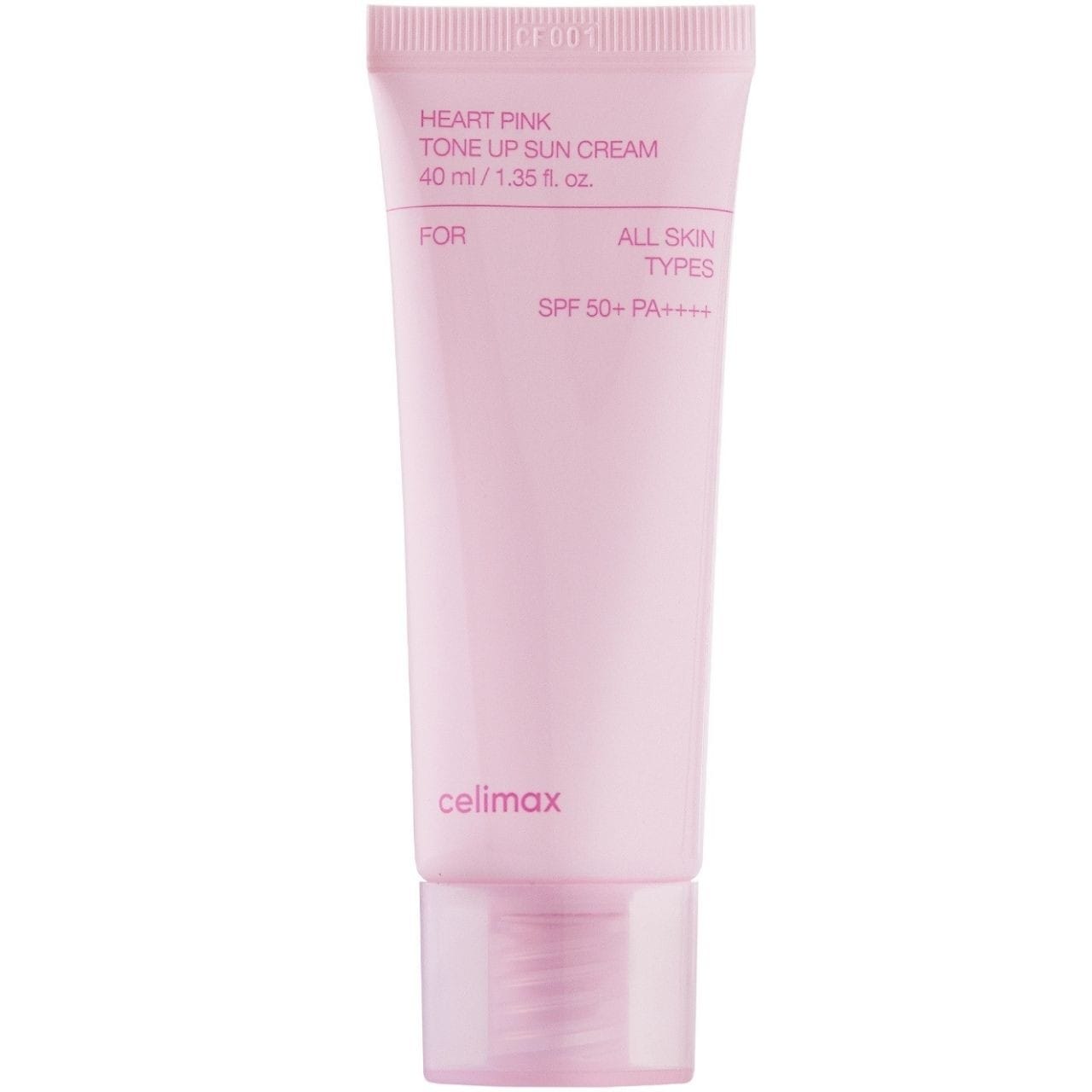Celimax Celimax Heart Pink Tone Up Sun Cream SPF 50+ Nawilżający krem z filtrem - 40 ml — Składniki i ocena