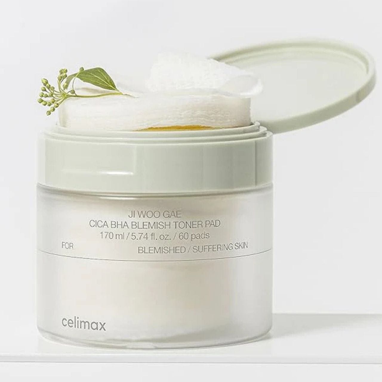 Celimax Celimax Ji Woo Gae Cica BHA Blemish Złuszczające płatki do twarzy - 60 sztuk