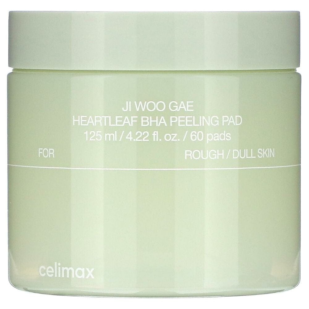 Celimax Celimax Ji Woo Gae Heartleaf BHA Peelingujące płatki do twarzy - 60 sztuk — Składniki i ocena
